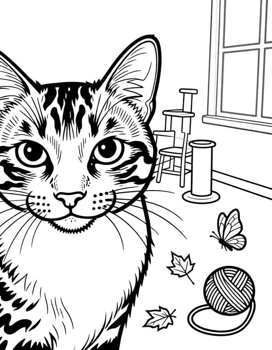 Before The Line — Livro de Colorir - Paws&Moments