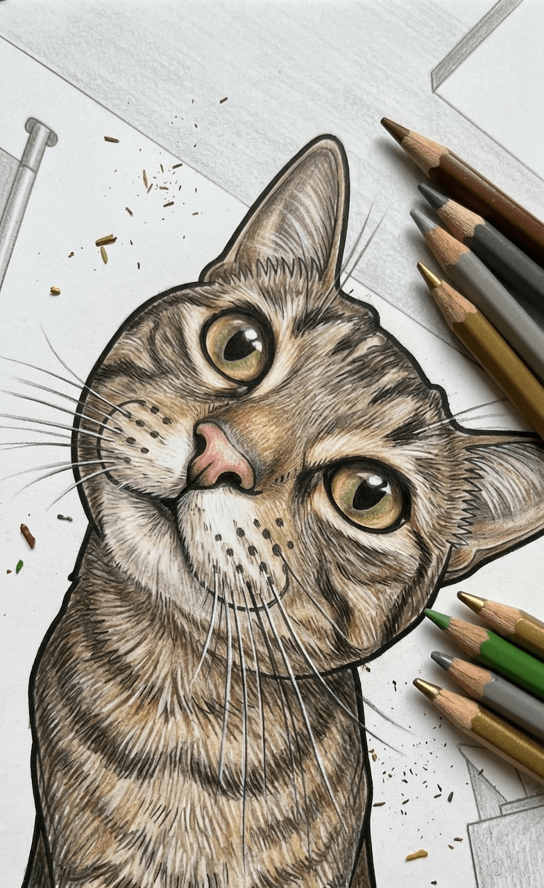 Before The Line — Livro de Colorir - Paws&Moments