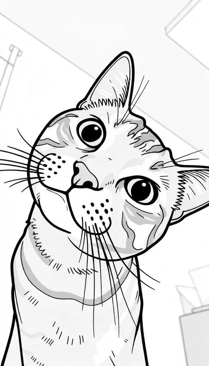 Before The Line — Livro de Colorir - Paws&Moments