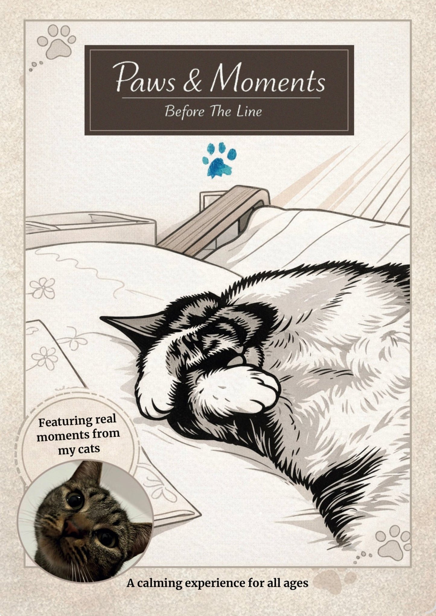Before The Line — Livro de Colorir - Paws&Moments