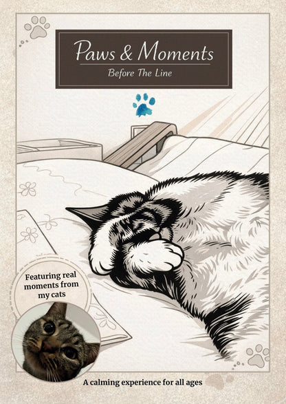 Before The Line — Livro de Colorir - Paws&Moments