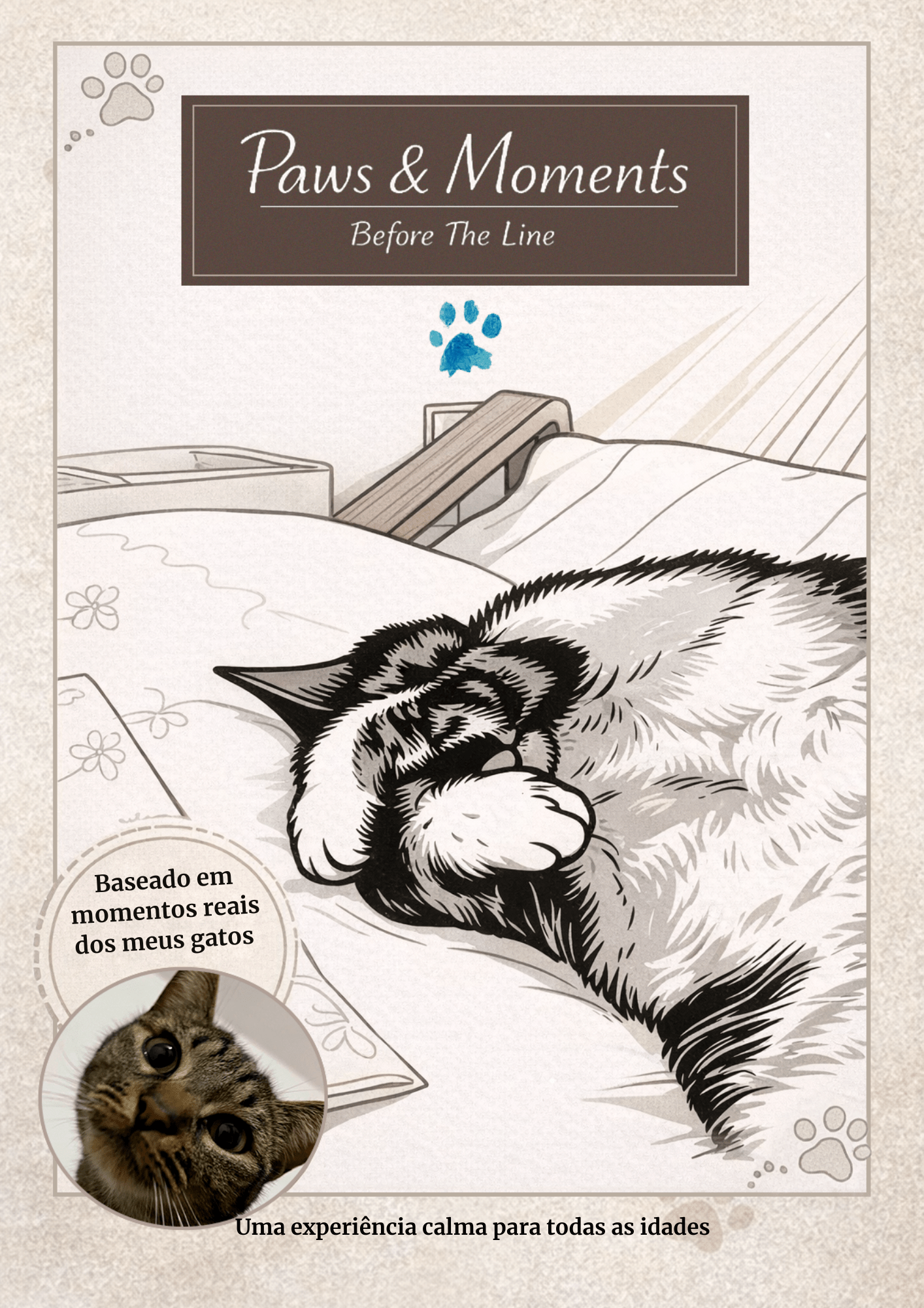 Before The Line — Livro Personalizado (20 Fotografias) - Paws&Moments