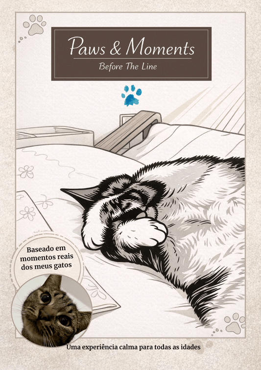 Before The Line — Livro Personalizado (20 Fotografias) - Paws&Moments